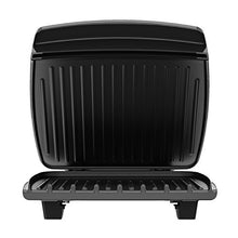 Load image into Gallery viewer, George Foreman GR380FB Classic Plate Grill and Panini Press, 8-Serving, Black