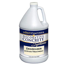 Load image into Gallery viewer, Degreaser & Stain Treatment. Eco-Friendly Yet Tough on Grease, Oil & Stains. How-to Videos & Customer Service with Purchase. Use Full-Strength or diluted. (1 Gallon)