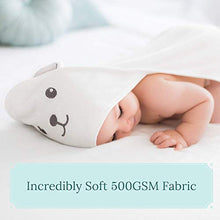 Load image into Gallery viewer, HIPHOP PANDA Bamboo Hooded Baby Towel - Soft Bath Towel with Bear Ears for Babie, Toddler, Infant - Ultra Absorbent, Natural Baby Towel for Boy and Girl - (Bear, 30 x 30 Inch)