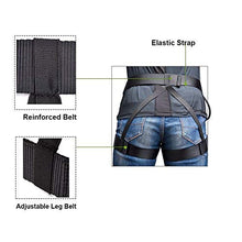 Load image into Gallery viewer, Weanas Thicken Climbing Harness, Protect Waist Safety Harness, Wider Half Body Harness for Mountaineering/Fire Rescuing/Rock Climbing/Rappelling/Tree Climbing
