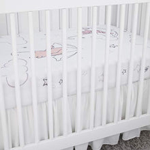 Load image into Gallery viewer, Disney Winnie The Pooh - Classic Pooh - Ivory, Tan & White Photo Op Fitted Crib Sheet, Tan, White, Grey , 28x52x8 Inch (Pack of 1)