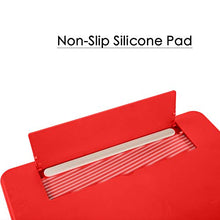 Load image into Gallery viewer, 12" Screen Magnifier for Cell Phone, HD Mobile Phone Magnifier 3D Projector Screen for Movie Video Gaming, Foldable Phone Stand Accessories with Screen Amplifier, Fits All Smartphones (Red)