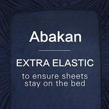 Load image into Gallery viewer, Abakan Full Bed Sheet Set Extra Soft 1800 Thread Count Silky Smooth Microfiber Hotel Luxurious Premium Cooling Sheet Breathable, Wrinkle, Fade Resistant Deep Pocket - 4 Piece (Full, Navy Blue)