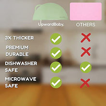 Load image into Gallery viewer, Baby Placemats with Suction- UpwardBaby Reusable Non Slip 3 Piece BPA Free Toddler Kids Placemats Set - Wipes Clean for Quick Mealtimes for Travel and High Chairs - Easy to Clean