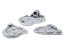 Load image into Gallery viewer, War World Gaming Industry of War 3 x Toxic Waste Cess Pits – 28mm Wargaming Terrain Model Diorama Scenery Sci-Fi Battle Tabletop Warfare Destroyed Wargame