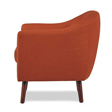 Load image into Gallery viewer, Homelegance Fabric Barrel Chair, Orange