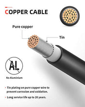 Load image into Gallery viewer, BougeRV 10 Feet 10AWG Solar Extension Cable with Female and Male Connector with Extra Free Pair of Connectors Solar Panel Adaptor Kit Tool (10FT Red + 10FT Black)