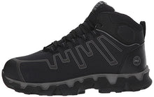 Load image into Gallery viewer, Timberland PRO Men's Powertrain Sport Mid Alloy Safety Toe Electrical Hazard Industrial & Construction Shoe, Black Ripstop Nylon, 12 Wide