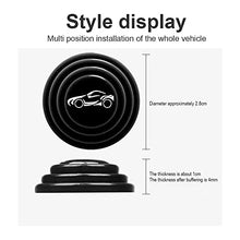 Load image into Gallery viewer, ikasus Car Shock Absorber, Universal Car Door Protection Sticker,Buffer Bumper Cushion Car Door Shock Absorbing Gaskets PVC Self Adhesive Door Edge Guards Trim Molding Protectors for Car