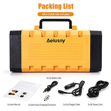 Load image into Gallery viewer, Aeiusny Portable Solar Generator 500W 288WH UPS Power Station Emergency Battery Backup Power Supply Charged by Solar/AC Outlet/Car for CPAP Laptop Home Camping