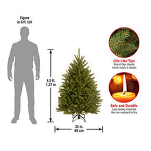 Load image into Gallery viewer, National Tree Company Artificial Mini Christmas Tree, Green, Dunhill Fir, Includes Stand, 4.5 Feet