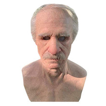 Load image into Gallery viewer, Old Man Mask Realistic Latex Human Decorative Halloween Masks for Adults