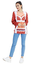 Load image into Gallery viewer, Goodstoworld Tacky Ugly Christmas Sweater Hip Hop Sweatshirts Juniors Girls Boys Jumper 3D Sex Bra Printing Shirts Xmas Holiday Tacky Hoodie for Women Men Size Red XXL