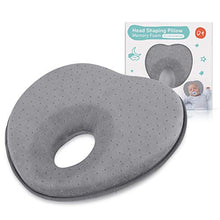Load image into Gallery viewer, Baby Pillow for Newborn Infant(0-12months),Flat Head Prevention 3D Memory Foam Can Support Head & Neck Pillow,Head Shaping Pillow,Heart Shaped