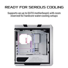Load image into Gallery viewer, ASUS ROG Strix Helios GX601 White Edition RGB Mid-Tower Computer Case for ATX/EATX Motherboards with tempered glass, aluminum frame, GPU braces, 420mm radiator support and Aura Sync