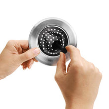 Load image into Gallery viewer, OXO Good Grips Silicone Sink Strainer, Black