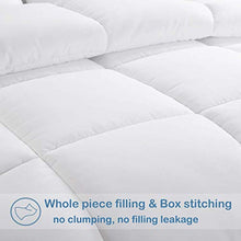 Load image into Gallery viewer, EASELAND 1 Queen Mattress Pad and 1 Queen Soft Comforter