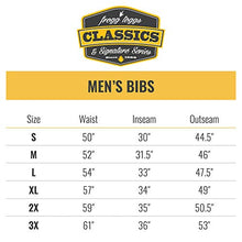 Load image into Gallery viewer, FROGG TOGGS Men's Classic Pro Advantage Bib, Black, X-Large