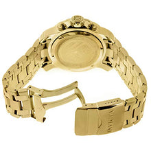 Load image into Gallery viewer, Invicta Men's 0072 Pro Diver Collection Chronograph 18k Gold-Plated Watch, Gold/Black