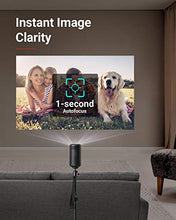 Load image into Gallery viewer, Anker NEBULA Capsule Max, Pint-Sized Wi-Fi Mini Projector, 200 ANSI Lumen Portable Projector, Native 720p HD, 8W Speaker, Movie Projector, 100 Inch Picture, 4-Hour Video Playtime, Home Entertainment