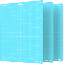 Load image into Gallery viewer, Xinart FabricGrip Cutting Mat for Cricut Maker 3/Maker/Explore 3/Air 2/Air/One(12x12 Inch, 3 Mats) Fabric Adhesive Sticky Quilting Cricket Cutting Mats Replacement Accessories for Cricut