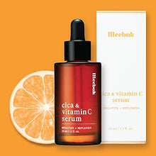 Load image into Gallery viewer, Cica Vitamin C Serum for Face, Korean Face Serum for Anti-Aging, Hydrating, Dark Spot 1.1oz