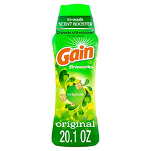 Load image into Gallery viewer, Gain Fireworks Laundry Scent Booster Beads for Washer, Original Scent, 20.1 Oz