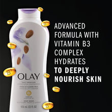 Load image into Gallery viewer, Body Wash for Women by Olay, Daily Moisture with Almond Milk Body Wash, 22 oz, (4 Count)