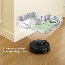 Load image into Gallery viewer, iRobot Roomba i7+ (7550) Robot Vacuum with Automatic Dirt Disposal-Empties Itself, Wi-Fi Connected, Smart Mapping, Works with Alexa, Ideal for Pet Hair, Carpets, Hard Floors, Black
