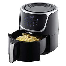 Load image into Gallery viewer, GoWISE USA GW22956 7-Quart Electric Air Fryer with Dehydrator & 3 Stackable Racks, Led Digital Touchscreen with 8 Functions + Recipes, 7.0-Qt, Black/Silver