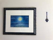 Load image into Gallery viewer, Bravo Team Lucky Blue Evil Eye Hanging Hamsa for Protection and Blessing, Pendant Decoration for Car, Home and Office, Great Gift