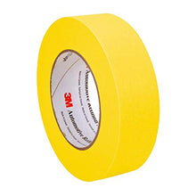 Load image into Gallery viewer, 3M Automotive Refinish Masking Tape, 06654, 36 mm x 55 m, Yellow, Paint Prep, Booth Masking, Fine Lines, Jamb Masking