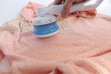 Load image into Gallery viewer, Mugensa Lint Remover Electric Clothes Sweater Fabric Shaver for Furniture, Blanket, Curtain, Socks, Legging, Wool, Cashmere - Rechargeable – 2 Speeds – Bonus Lint Roller