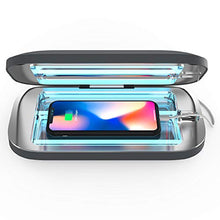 Load image into Gallery viewer, PhoneSoap Pro UV Smartphone Sanitizer & Universal Charger | Patented & Clinically Proven UV Light Disinfector | (Charcoal)