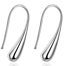 Load image into Gallery viewer, 925 Silver Earring Fashion Jewelry Teardrop/Water drop/Raindrop Dangle Earrings For Women Valentine Gifts