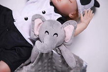 Load image into Gallery viewer, Pro Goleem Elephant and Fox Security Blanket,16''