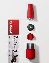 Load image into Gallery viewer, OYeet Personal Blender Shakes and Smoothies 10 Sec Quick Nutrition Extractor 1000W iF Design Award BPA Free Recipes Available(Coral Red)