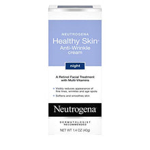 Load image into Gallery viewer, Neutrogena Healthy Skin Anti-Wrinkle Retinol Night Cream with Vitamin E and Vitamin B5 - Night Moisturizer Cream with Retinol, Vitamin E, Vitamin B5, Glycerin, 1.4 oz