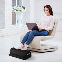 Load image into Gallery viewer, AMERIERGO Adjustable Foot Rest - Office Under Desk Foot Rest with 2 Adjustable Heights, Ergonomic Foot Rest with Non-Slip Bottom, Foot Rest Cushion with Mesh Breathable Washable Cover-AEFR4