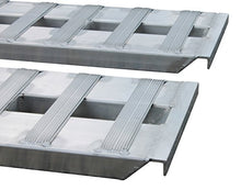 Load image into Gallery viewer, 6 FT x 15" Aluminum 6800 LB RampS CAR Truck Trailer Auto Hauler Knife & Hook Ends