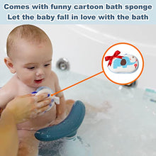 Load image into Gallery viewer, Baby Bath Seat for Sit up Bathing, Bath Seat for Baby Boy Girl, Infant Portable Baby Bathtub Seat, Baby Bath Chair with Secure Suction Cups for 6-18 Months TOPMINO Dark Blue