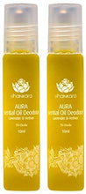Load image into Gallery viewer, Shankara Aura Essential Oil Deodorant - All-Natural Deodorant - Vegan, Anti-Bacterial, Odor-Fighting Deodorant for Men & Women - Alcohol, Paraben & Aluminum Free Deodorant - Lavender & Vetiver -2 Pack