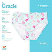 Load image into Gallery viewer, Lucky & Me 100% Cotton Girls Underwear, Briefs Style, Gracie 7 Pack, Dinorama, Size 9-10 Years
