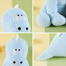 Load image into Gallery viewer, Little Room Naturally Glow in The Dark Dinosaur Stuffed Animal Plush Toy, 14 Inches, Blue (L1000)