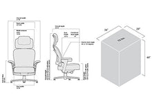 Load image into Gallery viewer, Steelcase Leap WorkLounge Office Desk Chair Elmosoft Chamois Leather with Hard Floor Casters