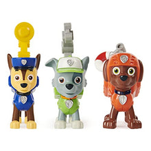 Load image into Gallery viewer, Paw Patrol, Action Pack Pups Chase, Rocky and Zuma 3-Pack of Collectible Figures with Sounds and Phrases