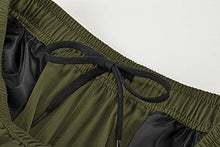 Load image into Gallery viewer, TBMPOY Men's Running Lightweight Elastic Waist Athletic Jogger Pace Shorts(ArmyGreen,us L)