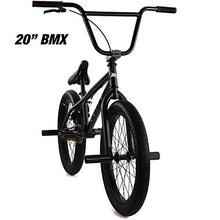 Load image into Gallery viewer, Elite 20” & 16" BMX Bicycle The Stealth Freestyle Bike (20" Matte Black)