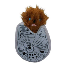 Load image into Gallery viewer, Star Wars for Pets Chewbacca Millennium Falcon Stuffer Dog Toy | Soft Star Wars Squeaky Dog Toy | Fun and Cute Dog Toys and Accessories for All Dogs Officially Licensed by Star Wars for Pets