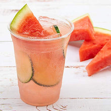 Load image into Gallery viewer, SOLO Cup Company Clear Recycled Plastic Party Cups, 18 Oz, 184 Count